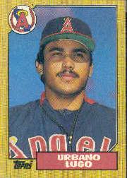 1987 Topps Baseball Cards      092B     Urbano Lugo COR